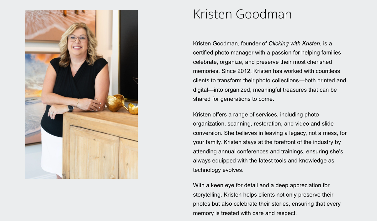 Clicking With Kristen: Photo & Media Organizing Services_1